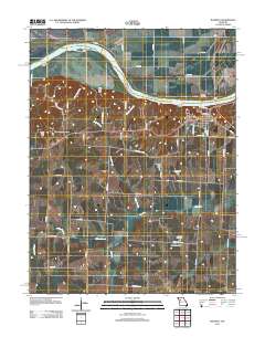 Waverly 2012 topographic map thumbnail