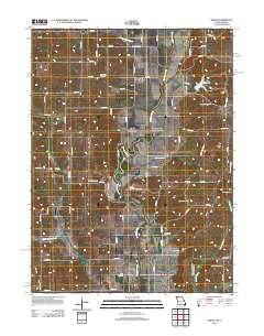 Akron 2012 topographic map thumbnail