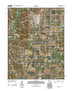 Burtville 2011 topographic map thumbnail