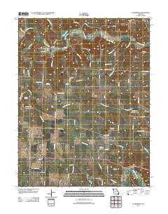 Clarksburg 2011 topographic map thumbnail