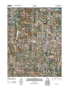 Belton 2011 topographic map thumbnail