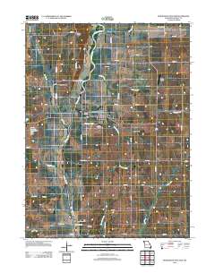 Burlington Junction 2012 topographic map thumbnail