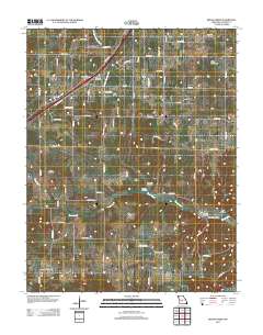 Brush Creek 2011 topographic map thumbnail