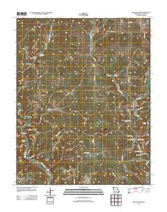 Brushyknob 2012 topographic map thumbnail