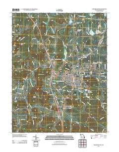 Fredericktown 2011 topographic map thumbnail