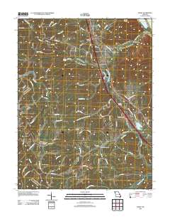 Danby 2012 topographic map thumbnail