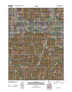 Darlington 2011 topographic map thumbnail