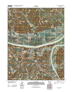 Osage City 2011 topographic map thumbnail