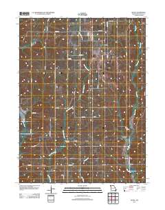 Mystic 2012 topographic map thumbnail