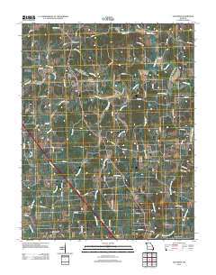 Oak Ridge 2012 topographic map thumbnail