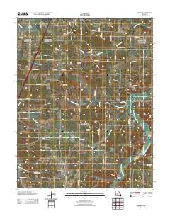 Niangua 2011 topographic map thumbnail