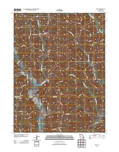 Nind 2012 topographic map thumbnail