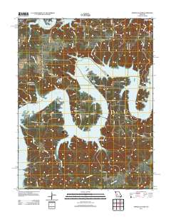 Ninnescah Park 2011 topographic map thumbnail