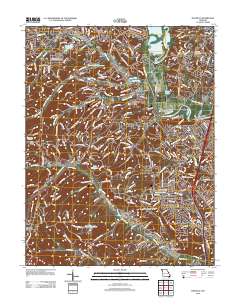 Maxville 2012 topographic map thumbnail