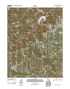 Owensville West 2012 topographic map thumbnail