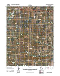Knob Noster NW 2011 topographic map thumbnail