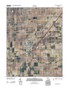 Portageville 2012 topographic map thumbnail