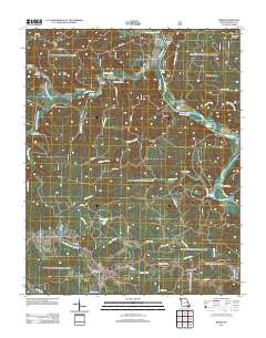 Briar 2011 topographic map thumbnail