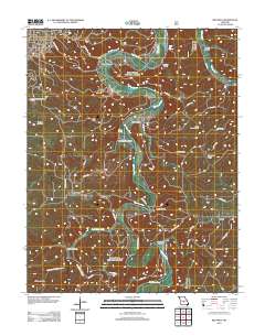 Big Piney 2012 topographic map thumbnail