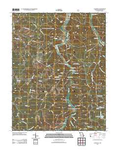 Davisville 2011 topographic map thumbnail