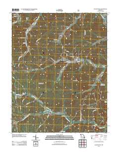 Ellington SE 2012 topographic map thumbnail