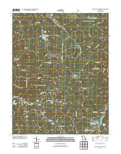 Howes Mill Spring 2012 topographic map thumbnail