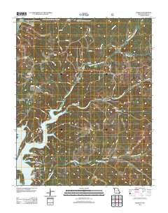 Isabella 2012 topographic map thumbnail
