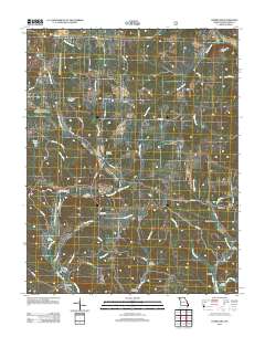 Hurricane 2011 topographic map thumbnail
