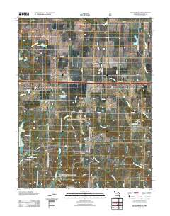 Millersburg NE 2012 topographic map thumbnail