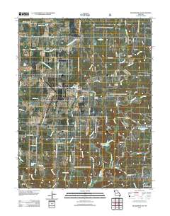 Millersburg SW 2012 topographic map thumbnail