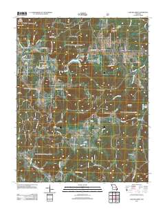 Lake Killarney 2011 topographic map thumbnail