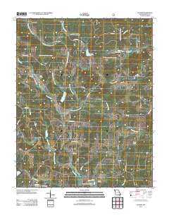 Poynor 2011 topographic map thumbnail