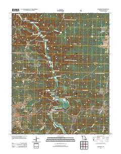 Riverton 2011 topographic map thumbnail