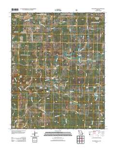 Pottersville 2012 topographic map thumbnail