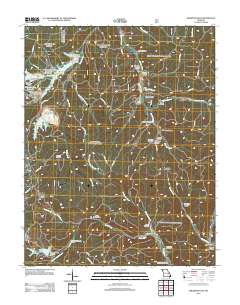 Viburnum East 2011 topographic map thumbnail
