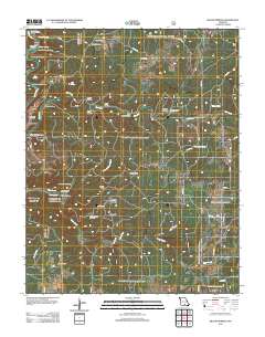 Siloam Springs 2012 topographic map thumbnail