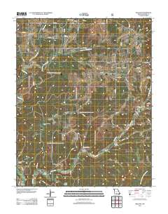 Willhoit 2012 topographic map thumbnail