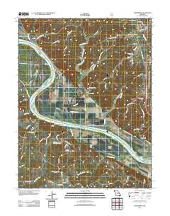 Hartsburg 2012 topographic map thumbnail