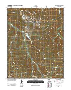 Anthonies Mill 2012 topographic map thumbnail