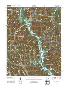 Greenville SW 2011 topographic map thumbnail