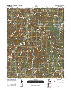 Viburnum West 2011 topographic map thumbnail
