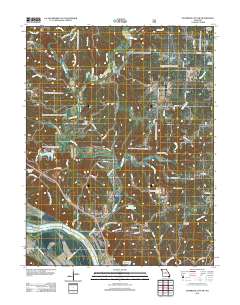 Jefferson City NW 2012 topographic map thumbnail