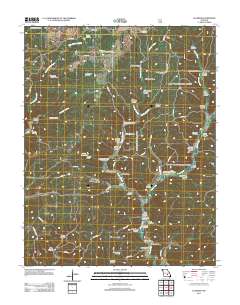 Gladden 2011 topographic map thumbnail