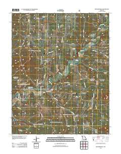 Brownbranch 2012 topographic map thumbnail