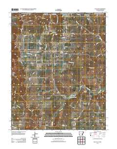 Blue Eye 2012 topographic map thumbnail