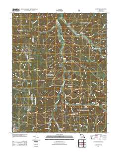 Courtois 2011 topographic map thumbnail