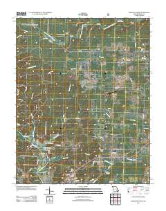 Doniphan North 2011 topographic map thumbnail