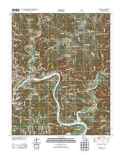 Forsyth 2012 topographic map thumbnail