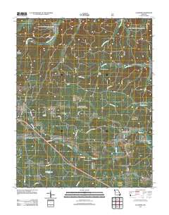 Ellsinore 2011 topographic map thumbnail