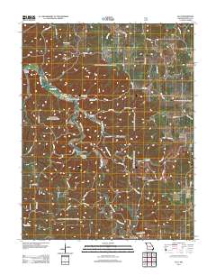 Flat 2012 topographic map thumbnail